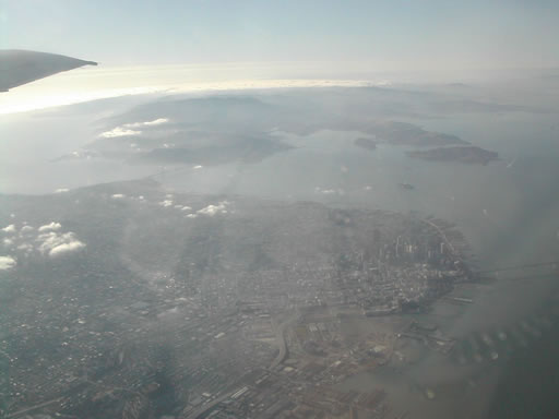 San Francisco from up above