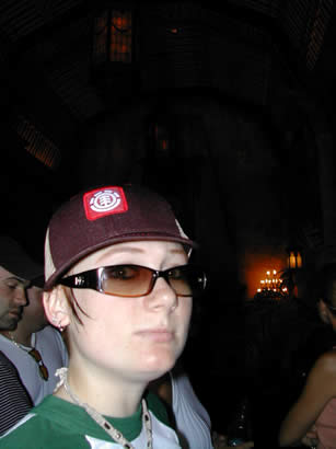 standing in line for the tower of terror