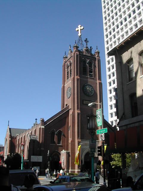 A church in ChinaTown on Aug 7,2004-photo3163